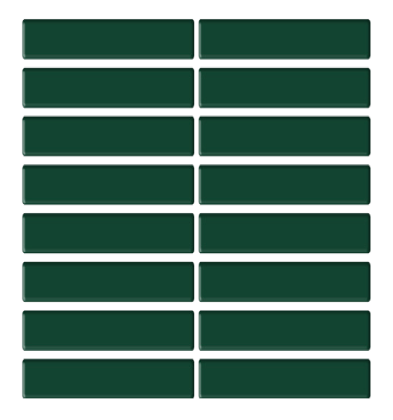 New Porcelain Mosaic Dark Green (MGTW82009)