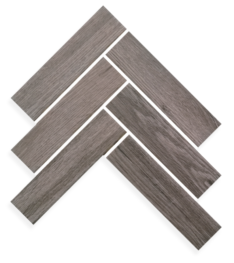 PORCELAIN MOSAIC  HERRINGBONE WOOD (PMXMWB1634)