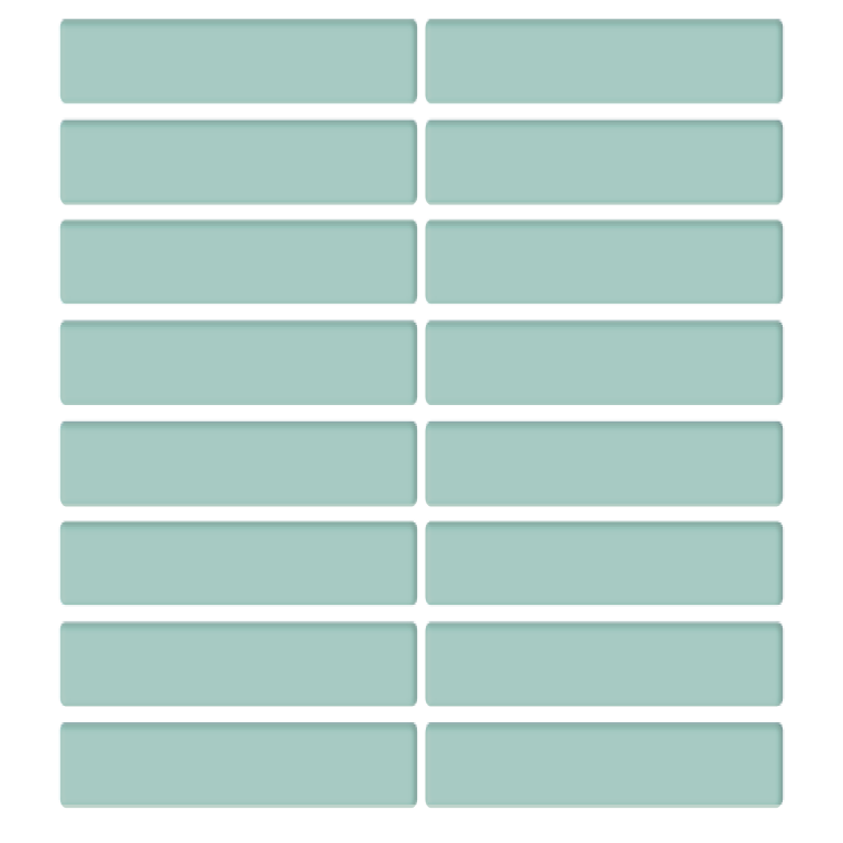 New Porcelain Mosaic Light Green (MGTW61503)