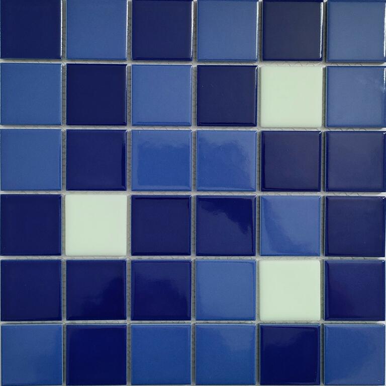 LUMINOUS PORCELAIN MOSAIC BLUE WHITE MIXED (TCY4880YG)