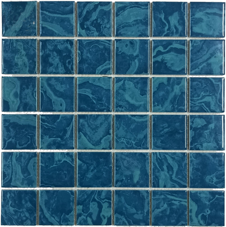 Luminous Glass Mosaic Lumier Series - Nera Royal Blue - XYC484812